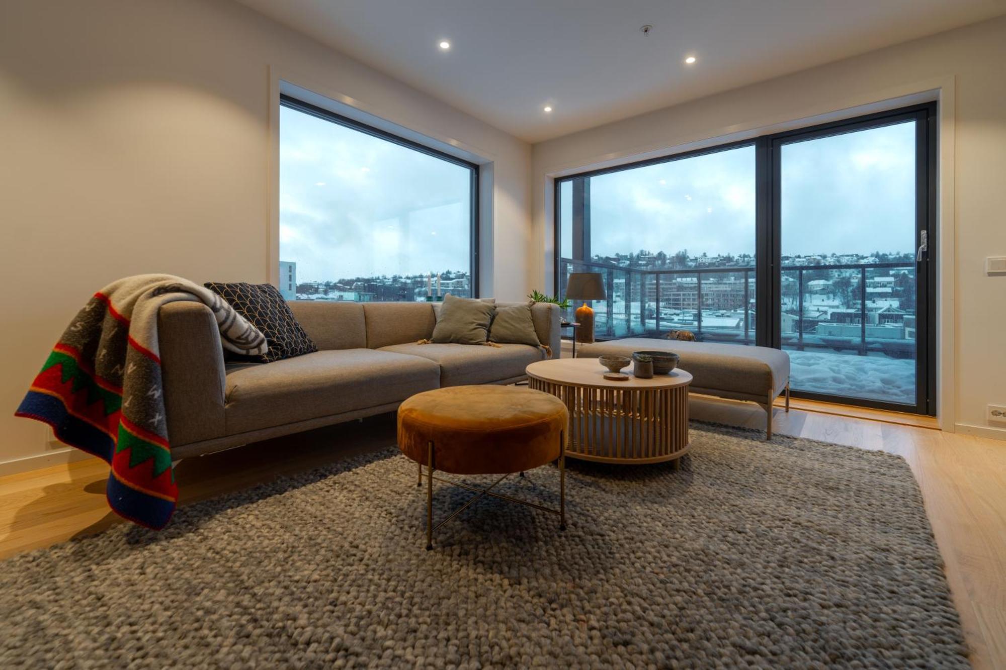 Northern Light Apartments - Nyholmen Luxury Penthouse B Tromsø Eksteriør bilde